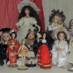 Фарфоровые куклы в исторических костюмах